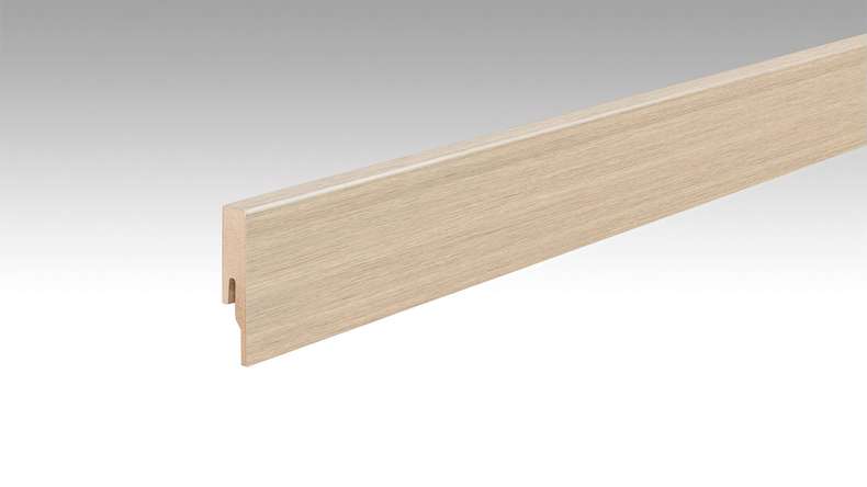 MEISTER Sockelleisten Fußleiste Profil 20 PK Felseneiche sand 7122 - 2380 x 60 x 16 mm (200013-2380-07122 - 6948237122)