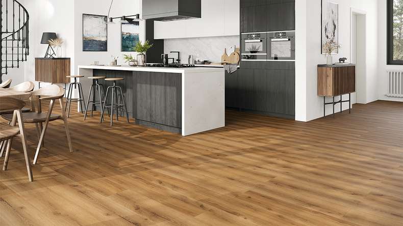 planeo Rigid Klick Vinyl - GRANDline Nature Oak | Trittschalldämmung integr. (NF-GL-579-N)