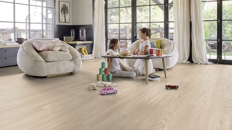 Gerflor Klick Vinyl - Senso Premium Rigid Acoustic Country light | Trittschalldämmung integr. (39471541)