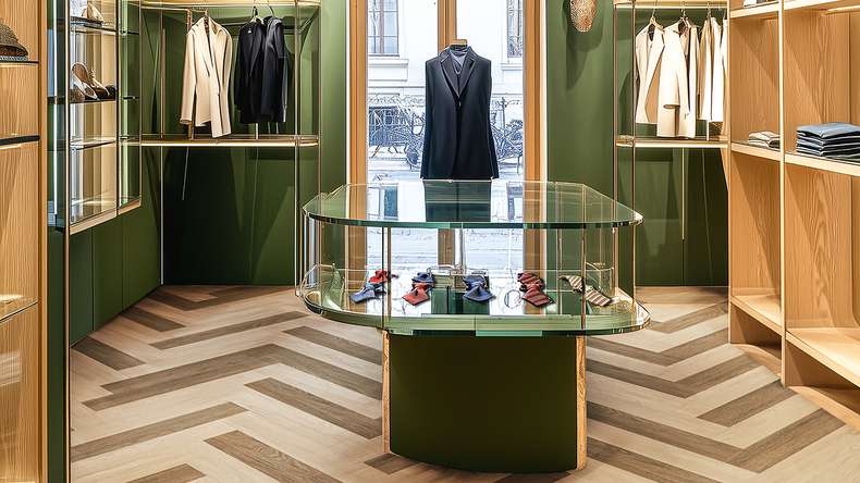 Gerflor Klick Vinyl Rigid - Creation 55 Clic Acoustic Tamo Clear | Trittschalldämmung integr. (61241567)
