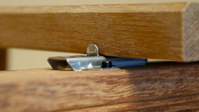 planeo Terrassenclip-Set Edelstahl DILA2 Schwarz