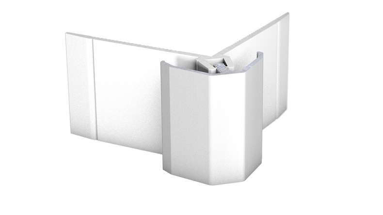planeo Wandprofilsystem Außenecke 069 - 260 cm