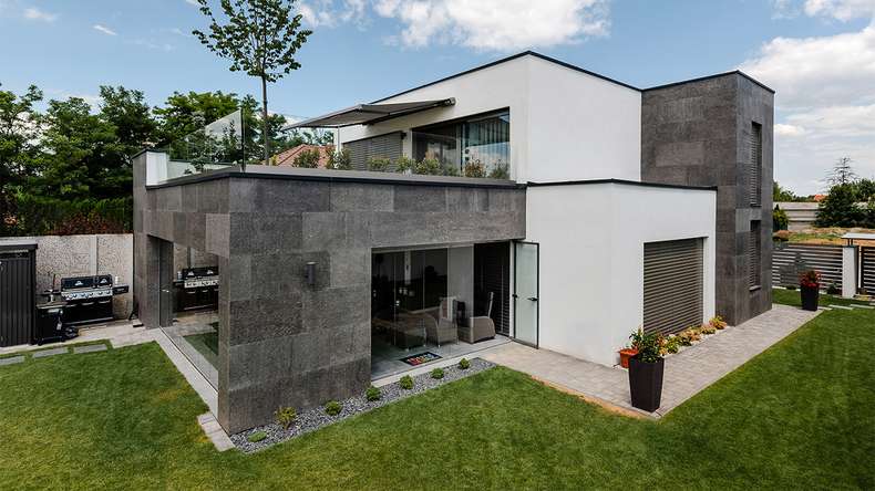 planeo EVOLITH Slate&Stone - Naturstein Wandverkleidung Obscura 1220 x 610 mm