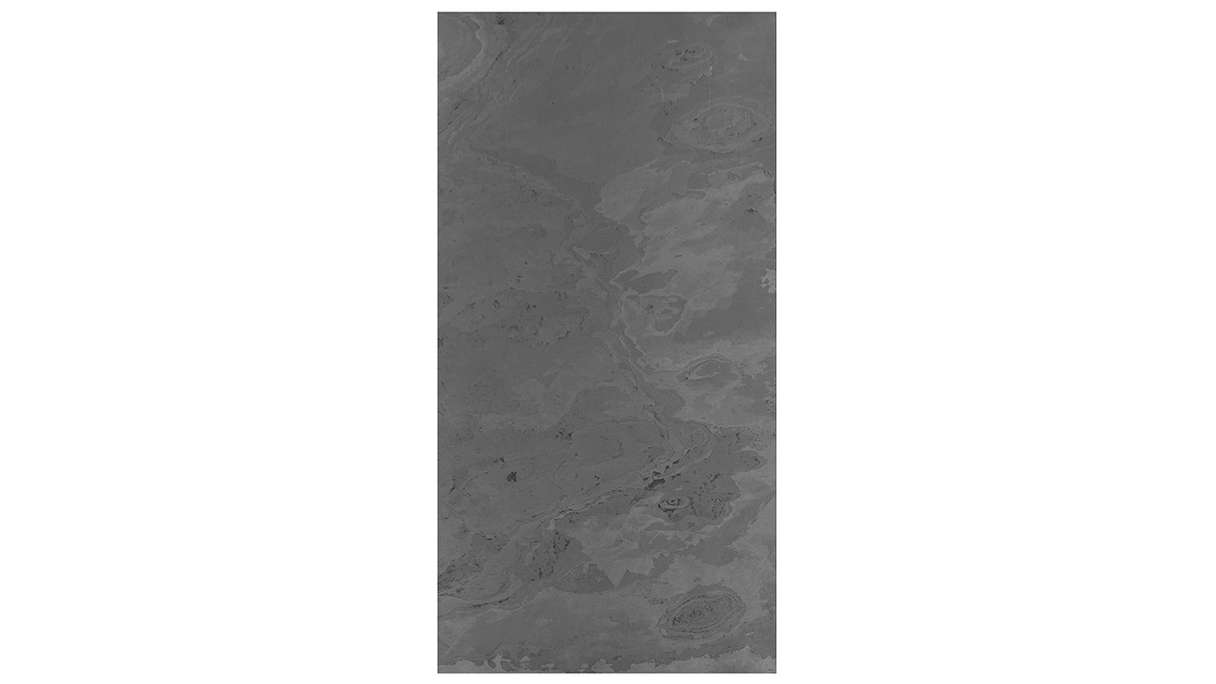 planeo Akustikpaneel - MixWall Mineral Mood Midnight Slate 52 x 104 cm | Echtstein (PLMW-00511A)