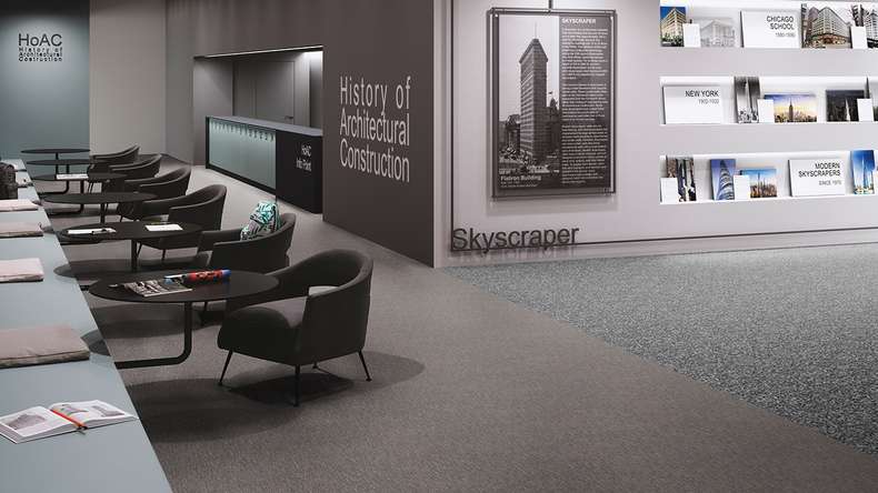 Gerflor Industrieboden - Creation 70 Connect Dalma Grey (36901088)