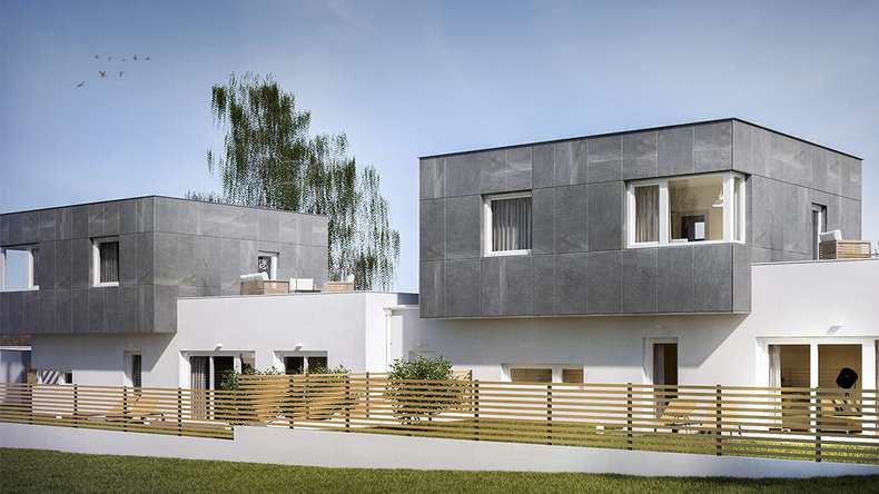 planeo EVOLITH Slate&Stone - Naturstein Wandverkleidung Stellar Void 1220 x 610 mm