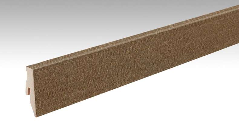 MEISTER Sockelleisten Fußleisten Edelstahl DF 063 - 2380 x 80 x 18 mm (200049-2380-01265 - 1030231265)