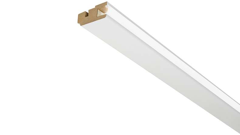 LED Deckenleiste Grundierfolie/weiß