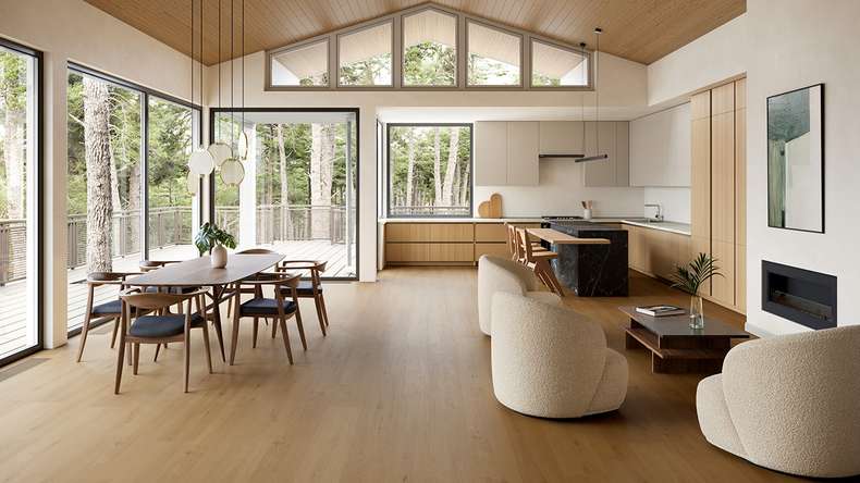 planeo WPC Klick Vinyl - PUREtec MAX 70 EIR Pure Golden Oak | Trittschalldämmung integr. (RP-A50-7)