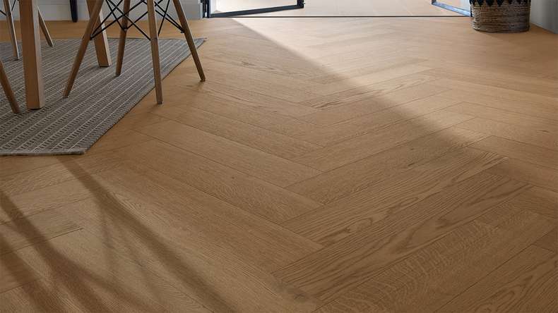 MEISTER Lindura-Holzboden HS 500 - 20233 Eiche classic lehmbraun ultramattlackiert 700 x 140 x 11 mm (500010-0700140-20233)