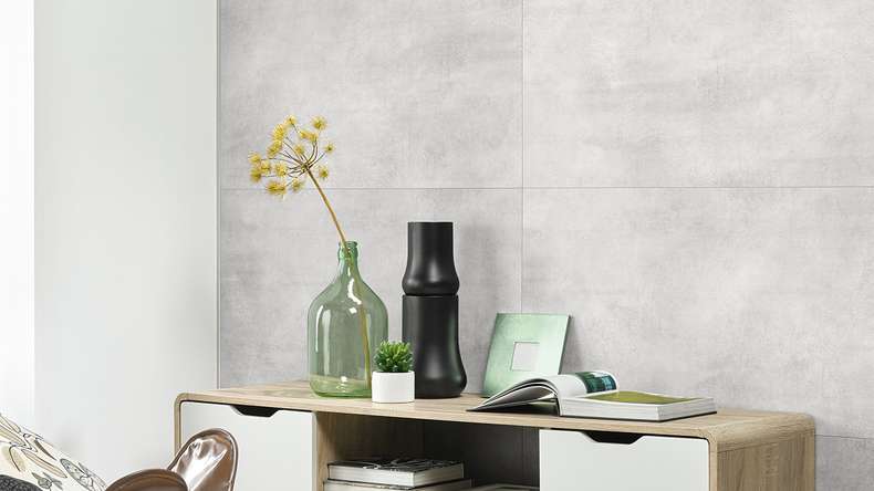 planeo StrongWall - Wandverkleidung Kunststoff Concrete 65 x 37,5 cm