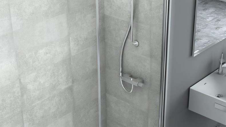 Skaben DesignWall Aqua Wandverkleidung Kunststoff - Beton 60 x 30 cm