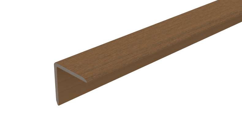 planeo LINEA - WPC CoEx Innen- und Außenwinkel Burma Teak 2900 x 55 x 55 mm