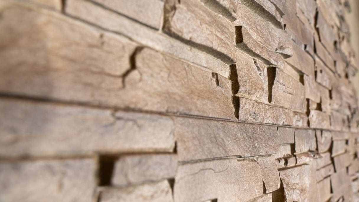 planeo Wandverkleidung Steinoptik - NovikStone DS Brownstone 1054 x 334 mm