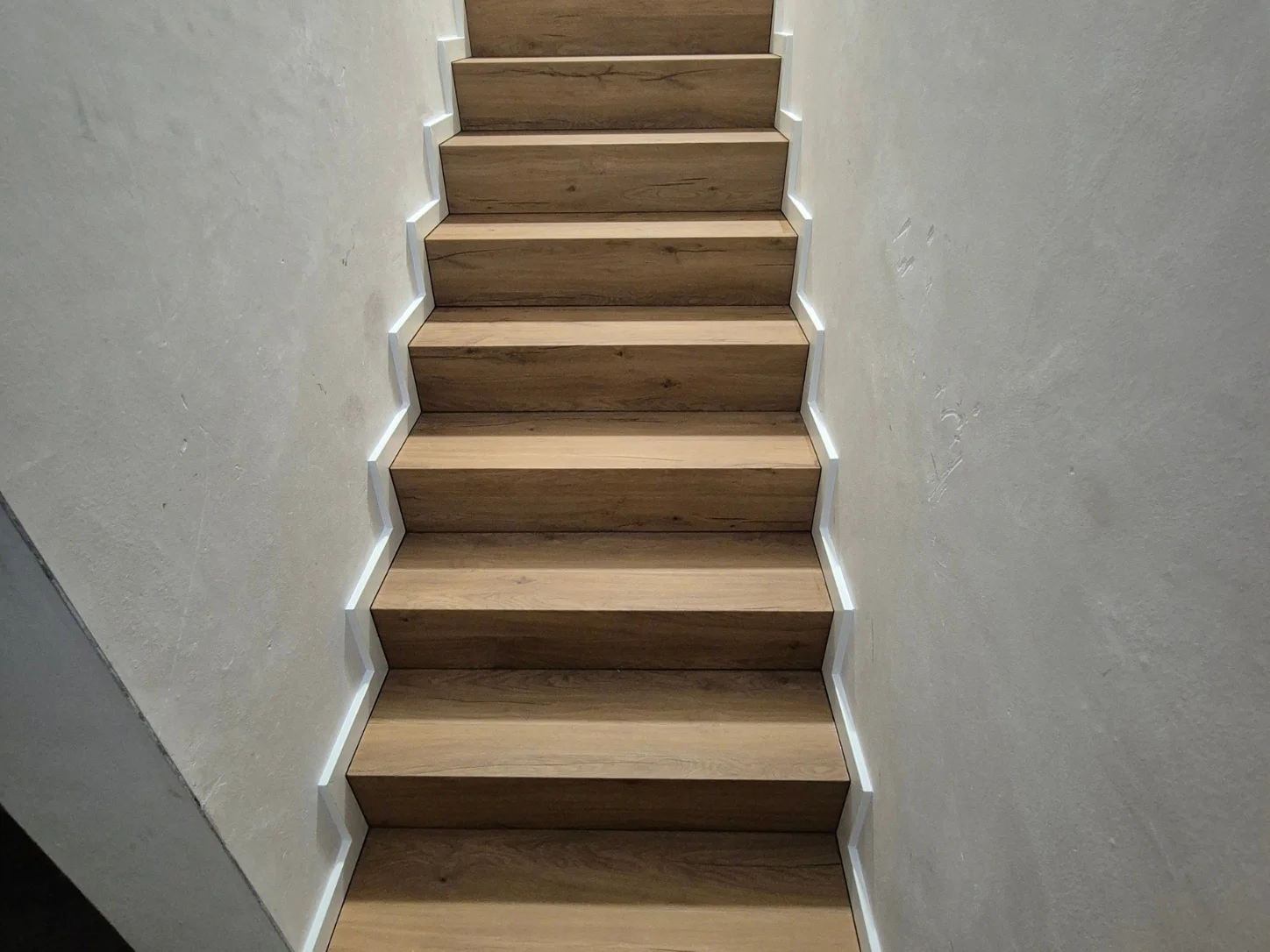 Vorher Blockstufe
