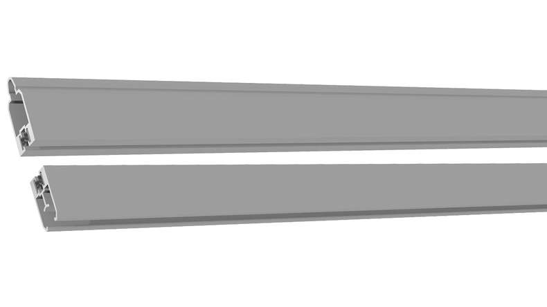 planeo Gardence Strong - Adapterleisten-Set 180cm inkl. Bürstendichtung