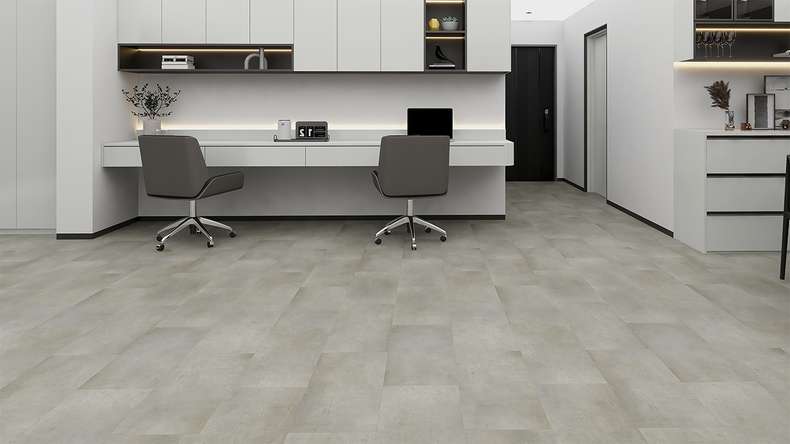 planeo Rigid Klick Vinyl - STEINWERK PUCore XL Felsenlicht | Trittschalldämmung integr. (NF-FXL-296)