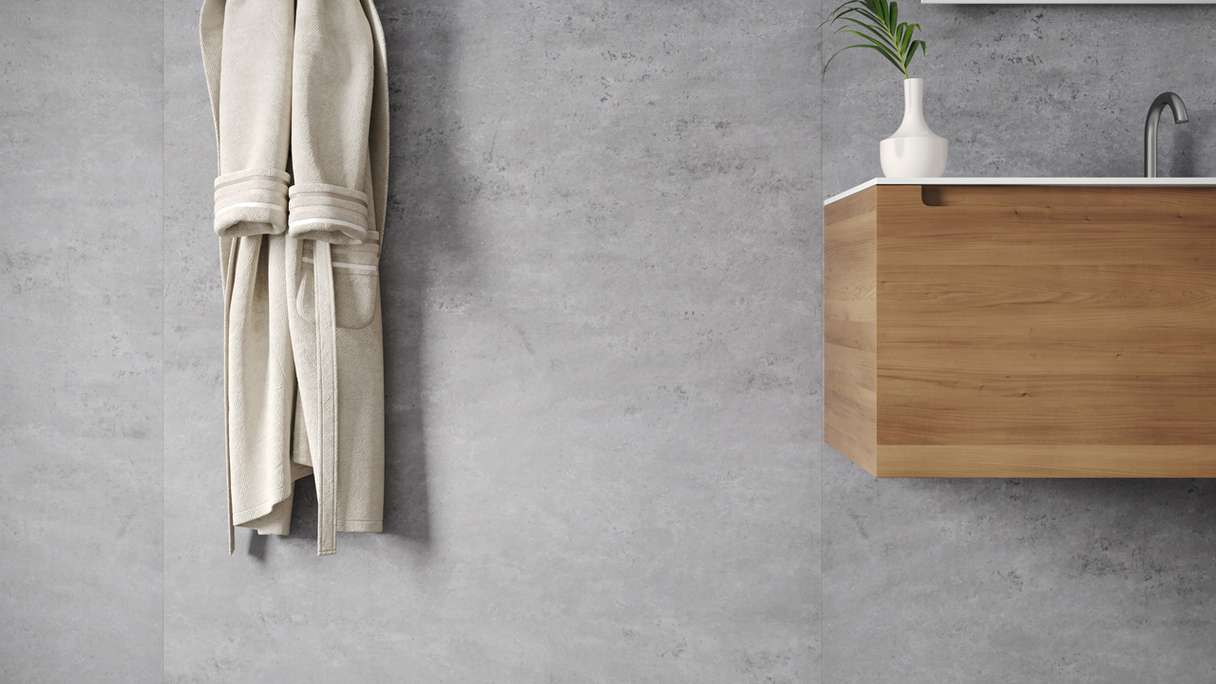 planeo Wallboard - Concrete Dark Grey Matt - verschiedene Formate
