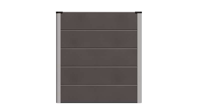 planeo BPC Hochbeet Cube - Anthrazit | DB703 70 x 70 x 75 cm