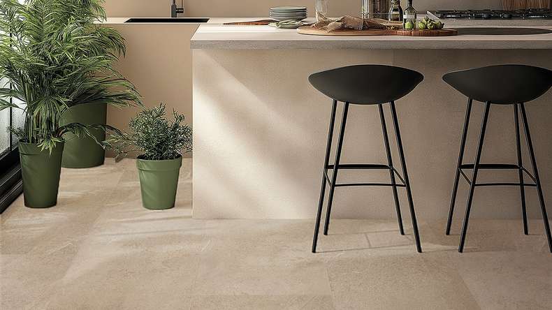 Gerflor Klebevinyl - Creation 30 Curton Stone Taupe