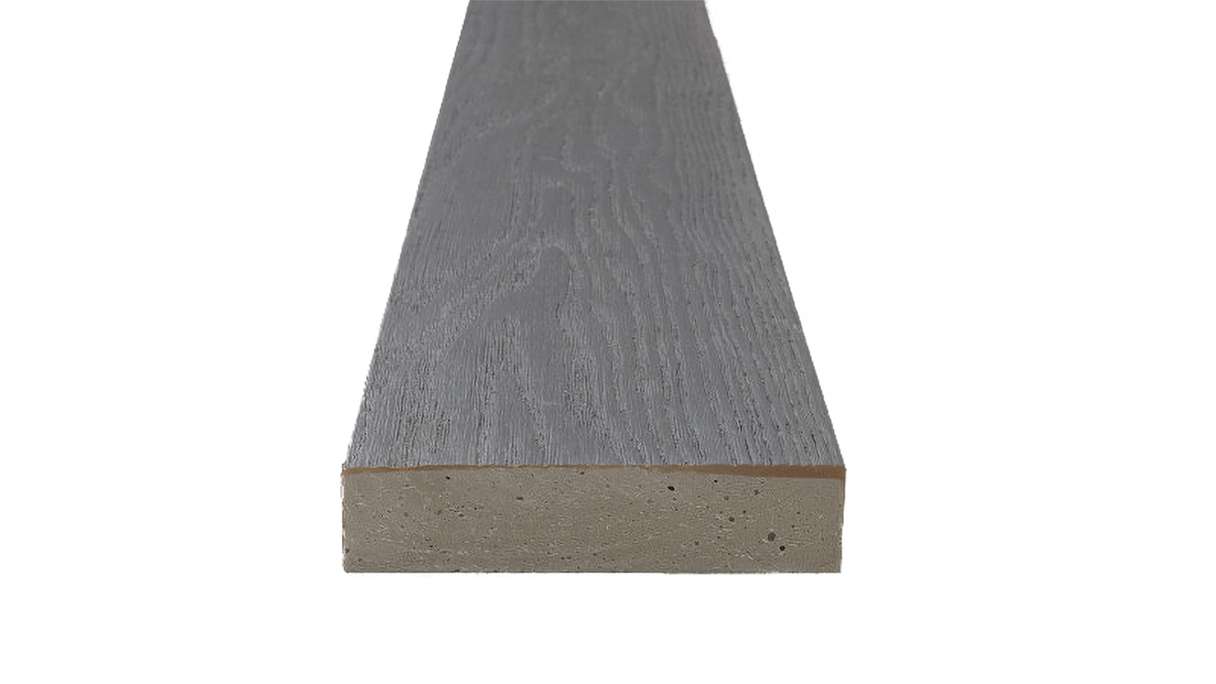 planeo Authoria PureBoard Terrassendiele Massiv - Basalt Grey 3.6m strukturiert