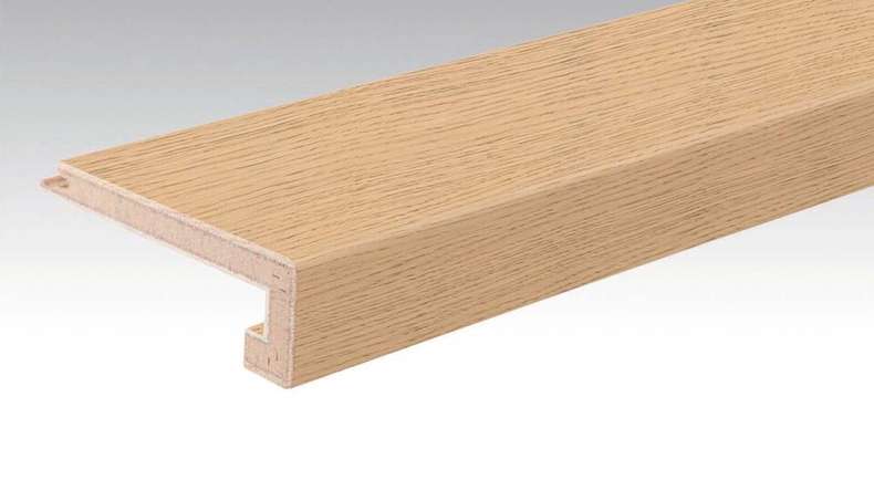 MEISTER Treppenkantenprofil aus Parkett U-Profil Eiche authentic pure 9025 (800005-2150-09025 - 9037009025)