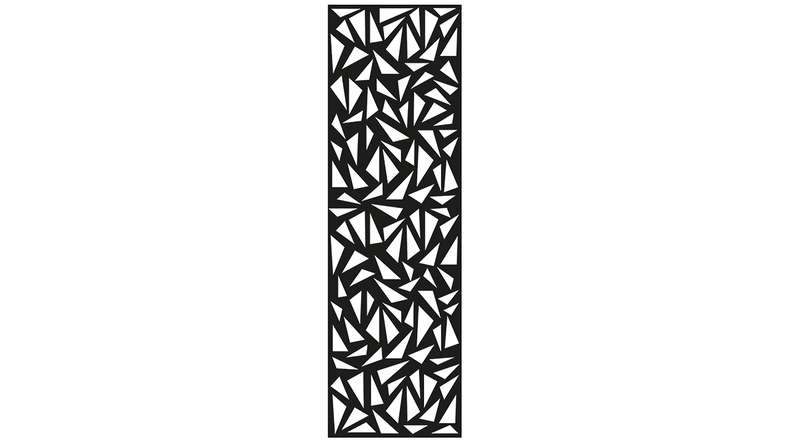 planeo Gardence - Designelement Triangle Anthrazit | DB703 60 x 180cm