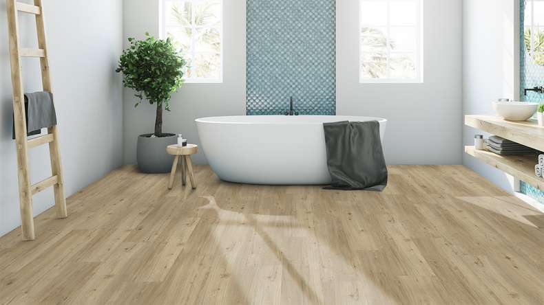 Gerflor Klick Vinyl - Senso Premium Rigid Acoustic Columbia taupe | Trittschalldämmung integr. (39470953)