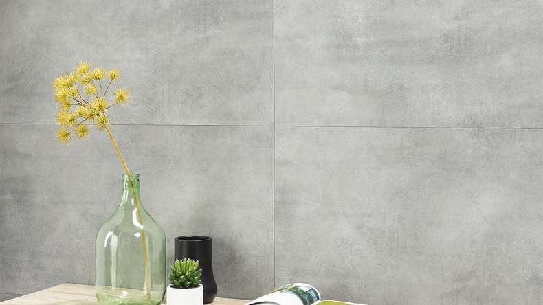 planeo StrongWall - Wandverkleidung Kunststoff Concrete 65 x 37,5 cm