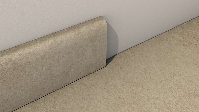 Gerflor Vinyl Sockelleiste - Tavla Beige 10 x 60 x 2000mm (6086S178)