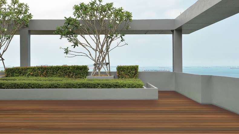 TerraWood Holzterrasse Ipé PRIME beidseitig glatt - 1.83m bis 6.1m