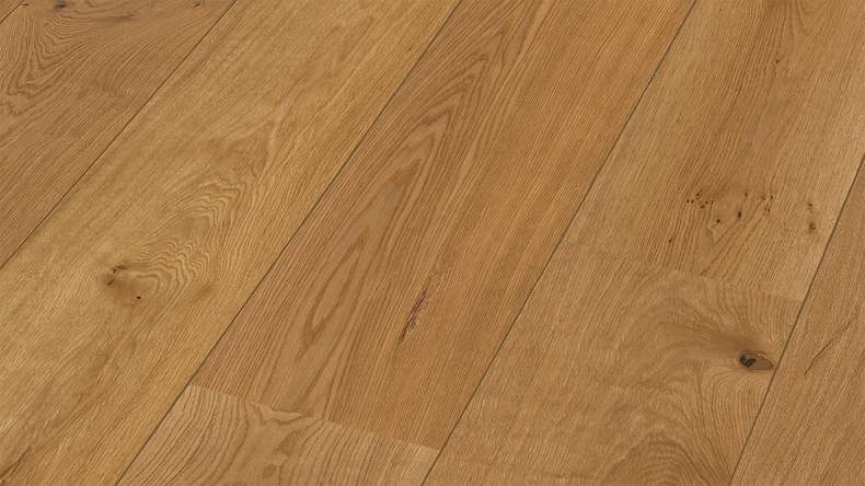 MEISTER Lindura-Holzboden HD 400 - 08900 Eiche lebhaft naturgeölt 2200 x 270 x 11 mm (500213-2200270-08900)