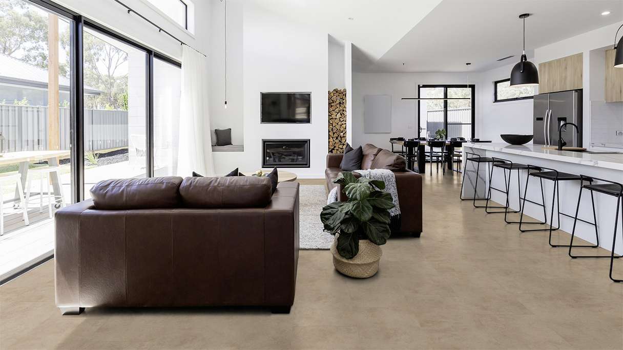 Gerflor Klebevinyl - Virtuo 55 Glue Down Tavla beige | Authentisches Erscheinungsbild (36071451)