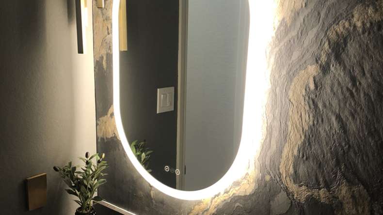 planeo EVOLITH Slate&Stone - Naturstein Wandverkleidung Terracrust 1220 x 610 mm