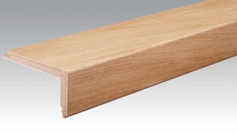 MEISTER Treppenkantenprofil aus Parkett L-Profil Eiche harmonisch 9000 (800004-2150-09000 - 9036009000)