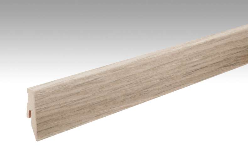 MEISTER Sockelleisten Fußleisten Eiche Caledonia 6421 - 2380 x 60 x 20 mm (200005-2380-06421 - 6938236421)