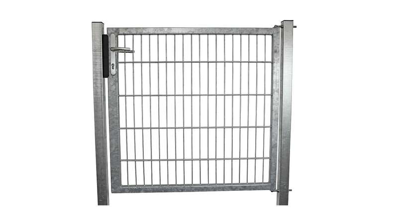 planeo Universaltor medium 1-flg. Feuerverzinkt H 1400 x B 1590 mm inkl. Torpfosten