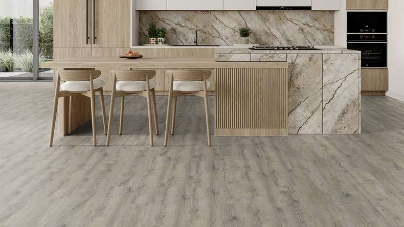 Gerflor Klick Vinyl - Senso Premium Rigid Acoustic Pecan | Trittschalldämmung integr. (39470511)