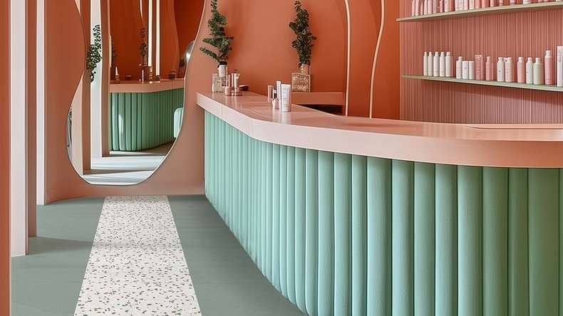 Gerflor Klebevinyl - Creation 55 Urban Street Cobalt