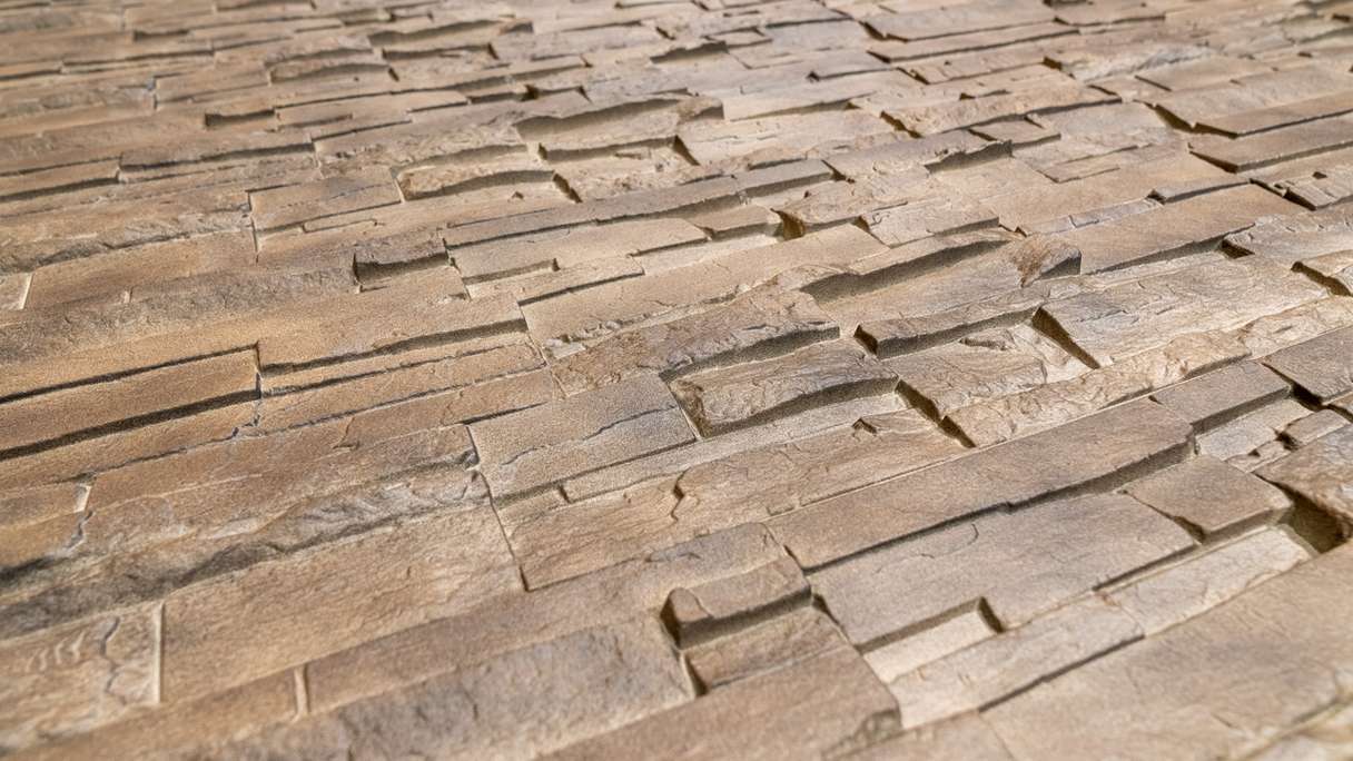 planeo Wandverkleidung Steinoptik - NovikStone DS Brownstone 1054 x 334 mm