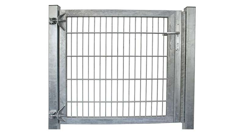 planeo Universaltor schwer 1-flg. Feuerverzinkt H 1000 x B 2125 mm inkl. Torpfosten