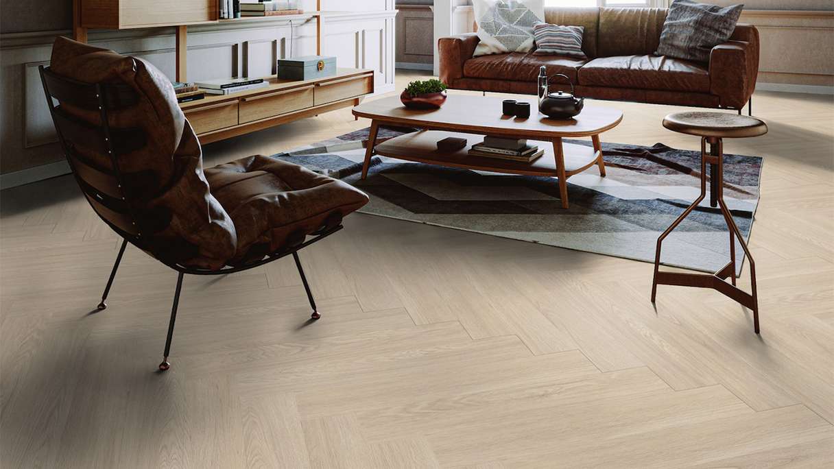 Gerflor Klebevinyl - Virtuo 55 Glue Down HB Blomma light | Authentisches Erscheinungsbild (39201464)