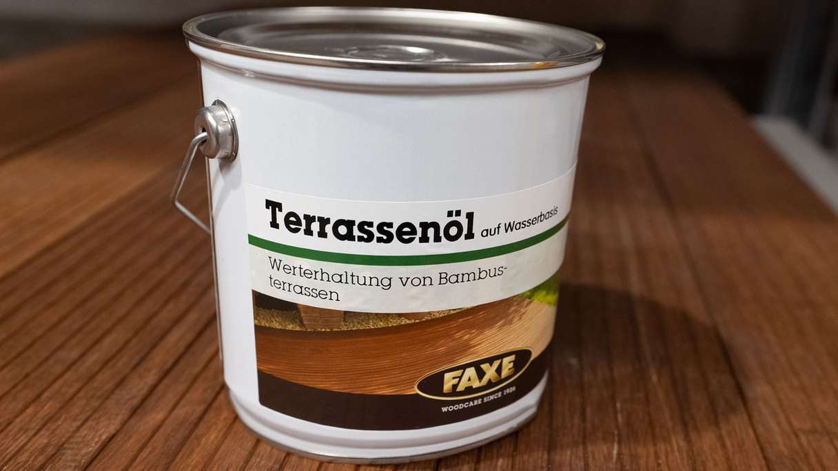 planeo Terrassenöl für Bambus hell - 2,5 L