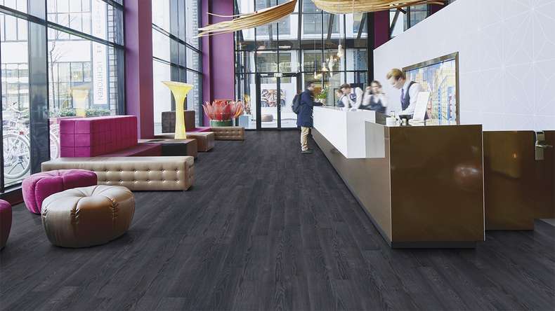Forbo Allura Wood 70 Klebevinyl - Indigo Ash 750 x 150 mm (63666DR7)