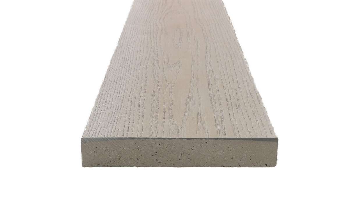planeo Authoria PureBoard Terrassendiele Massiv - Light Grey 3.6m strukturiert