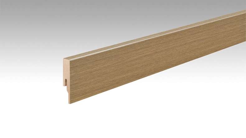 MEISTER Sockelleisten Fußleiste Profil 20 PK Schlosseiche muskat 7130 - 2380 x 60 x 16 mm (200013-2380-07130 - 6948237130)