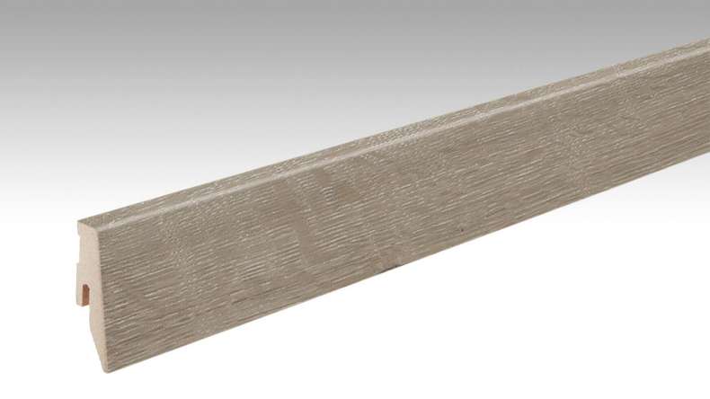 MEISTER Sockelleisten Fußleisten Grey Oak 6671 | - 2380 x 60 x 20 mm (200005-2380-06671 - 6938236671)