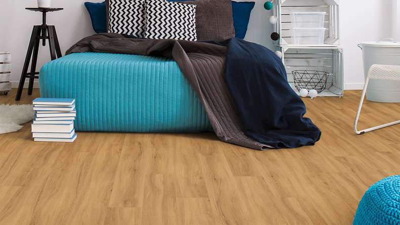 planeo Rigid Klick Vinyl - FlexCore 55 Pure Oak | Trittschalldämmung integr. (plfc-5122FS55)