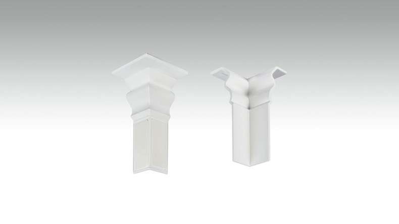 Innenecke selbstklebend für Fußleiste F100201AB Alt-Berlin Weiß 18 x 60 mm (9062142001)