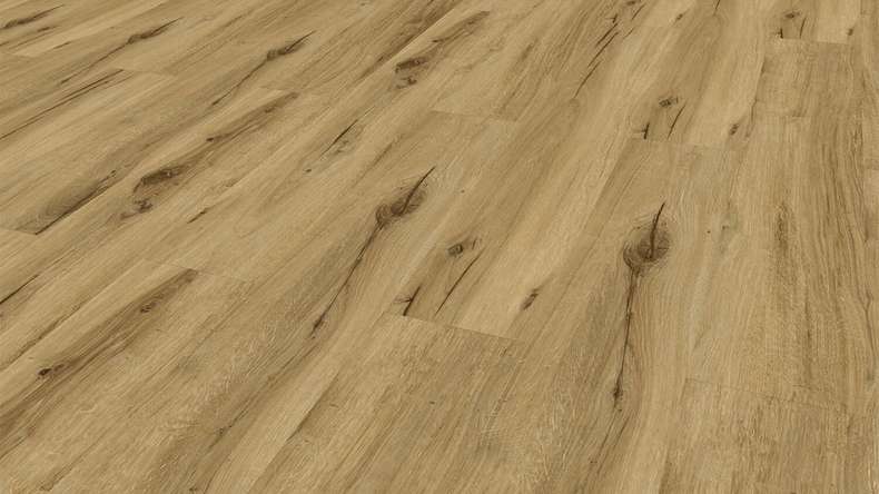 Gerflor Klick Vinyl - Senso Premium Rigid Acoustic Bambi fauve | Trittschalldämmung integr. (40441629)